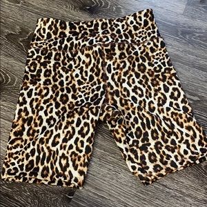 Cheetah Biker Shorts